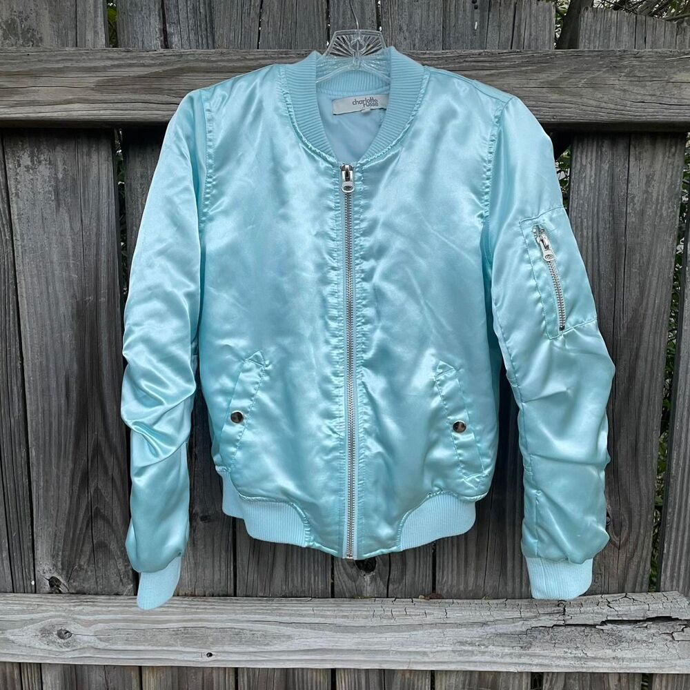 Charlotte Russe satin jacket
